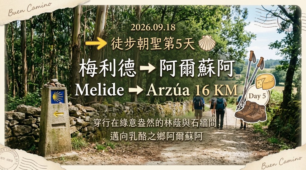 西班牙朝聖法國之路115KM, Day5封面圖