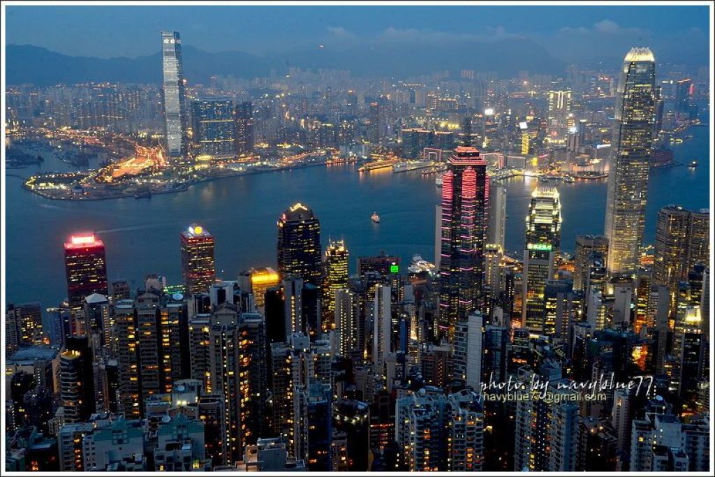 　香港太平山山頂環迴步行徑+百萬夜景_136088