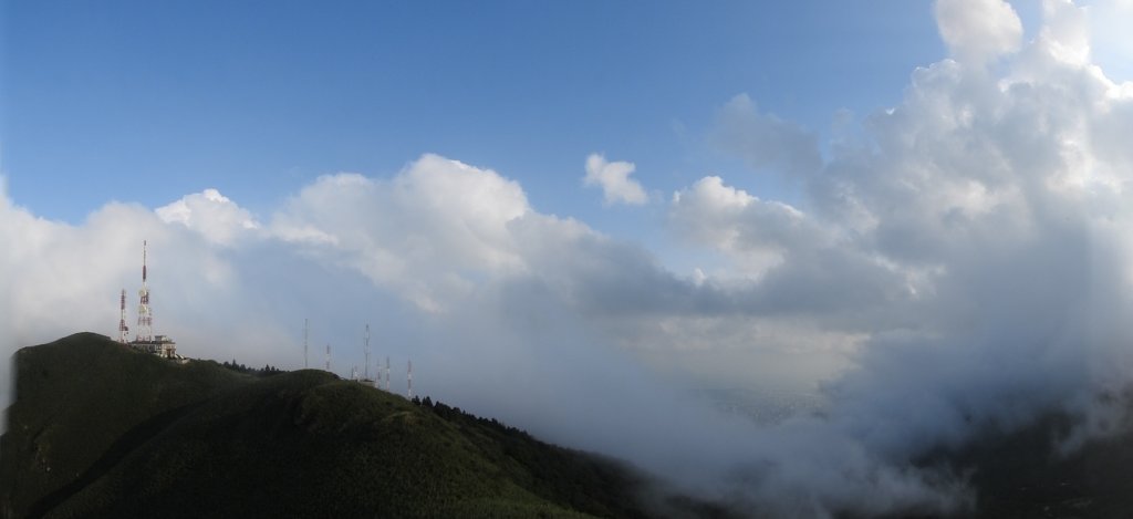 陽明山再見很滿意的雲瀑&觀音圈+夕陽，爽 !_1474895