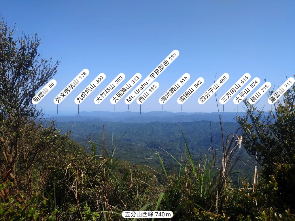 春天鮮綠的呢喃基隆荖寮坑古道上望古山登五分山O型_2747305