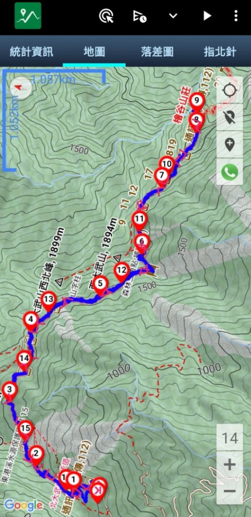 20250116北大武山步道 喜多麗斷崖 檜谷山莊_2692533
