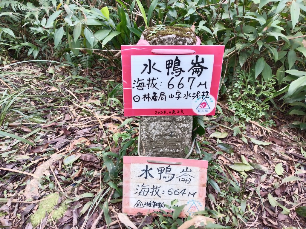 頭城鎮圓通寺+鴻子山東北峰+鴻子山+後湖子山林道+五峰旗山+840峰+水鴨池+水鴨崙+圓通寺O型封面圖