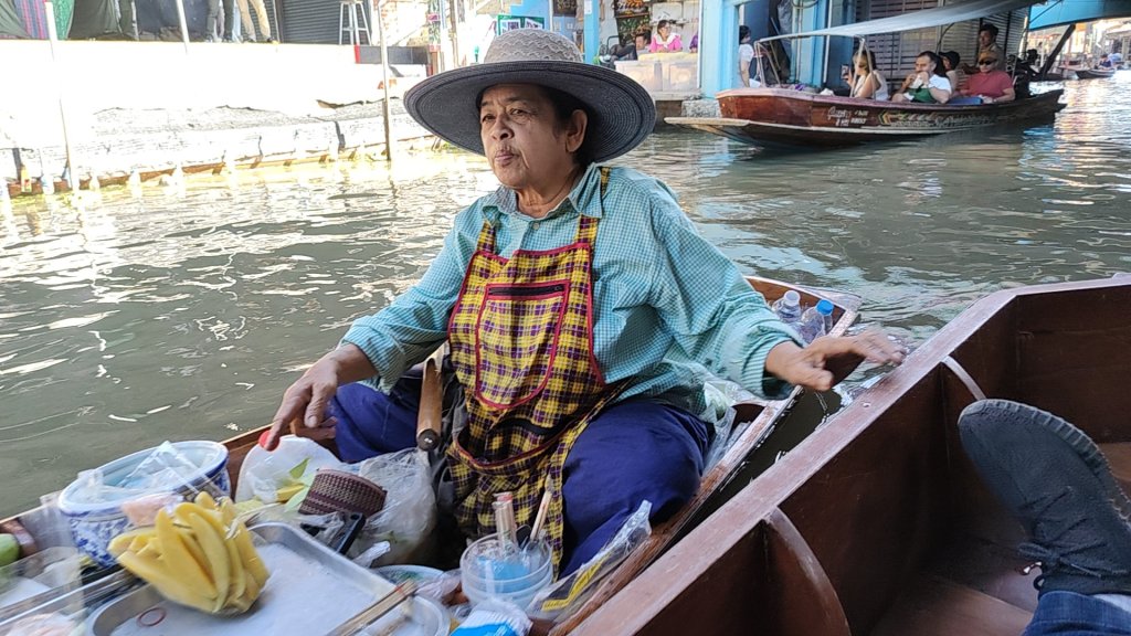 泰國曼谷：舟能沙朵水上市場_2922354