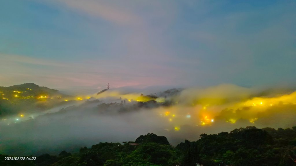 二格山 #夜景琉璃雲瀑 & #日出火燒雲 & #雲海流瀑 6/28&29_2536622