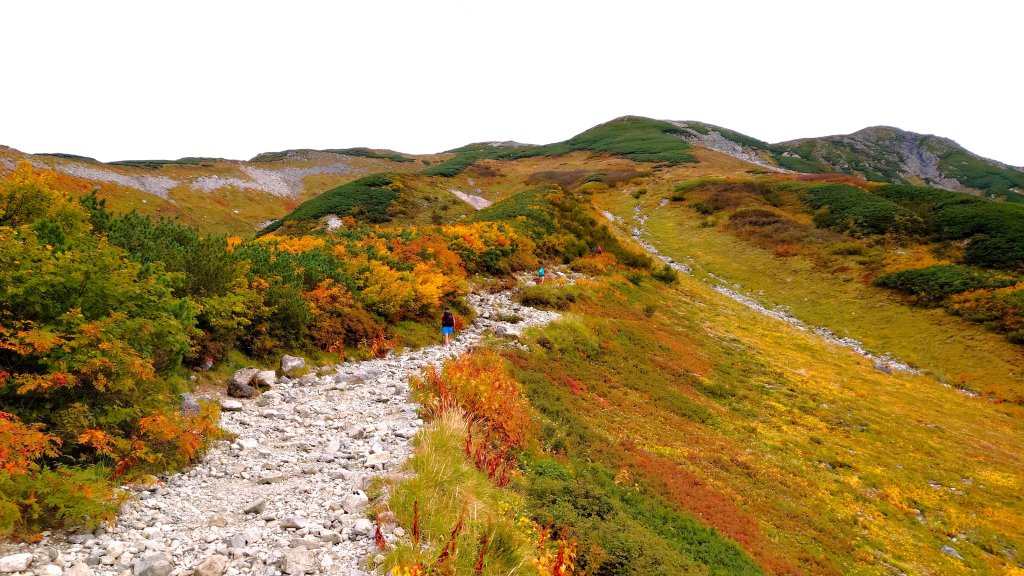 走在上帝翻落的調色盤上日本劍岳與立山連峰的山遊記_2954133