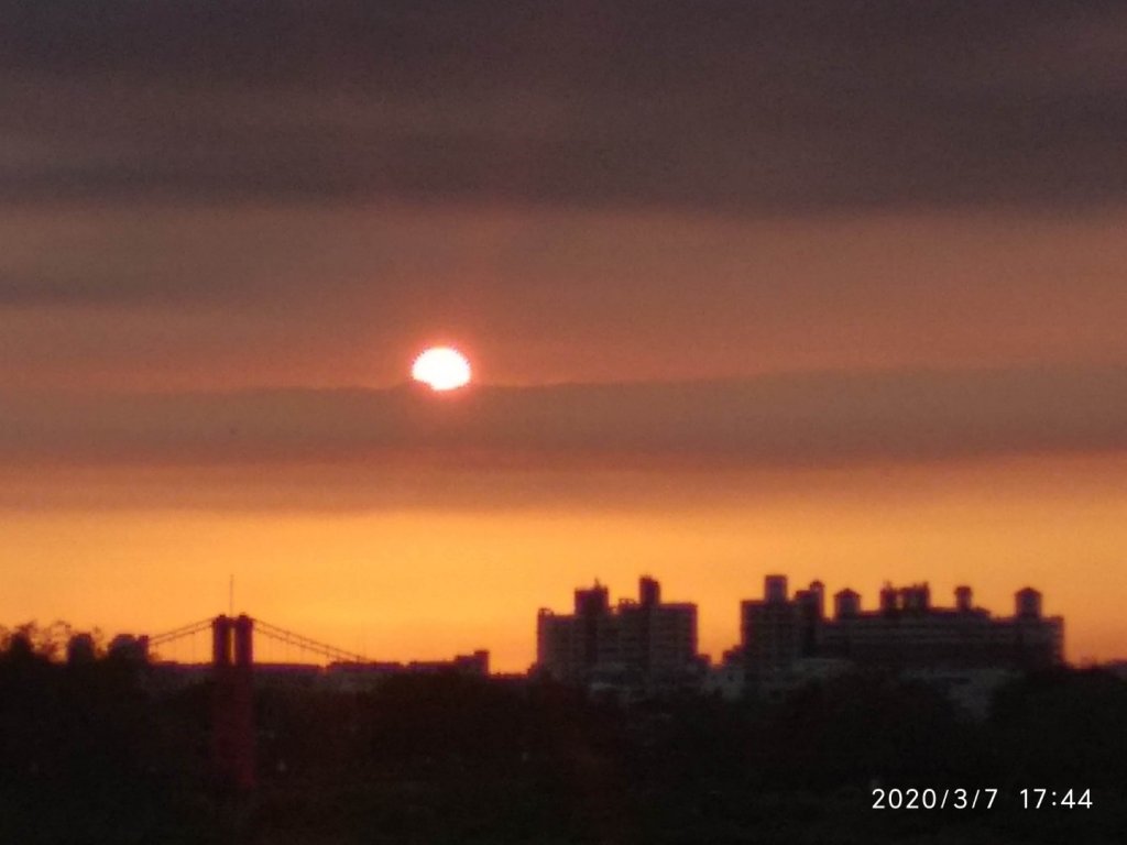 嘉義八掌溪落日餘暉_870286