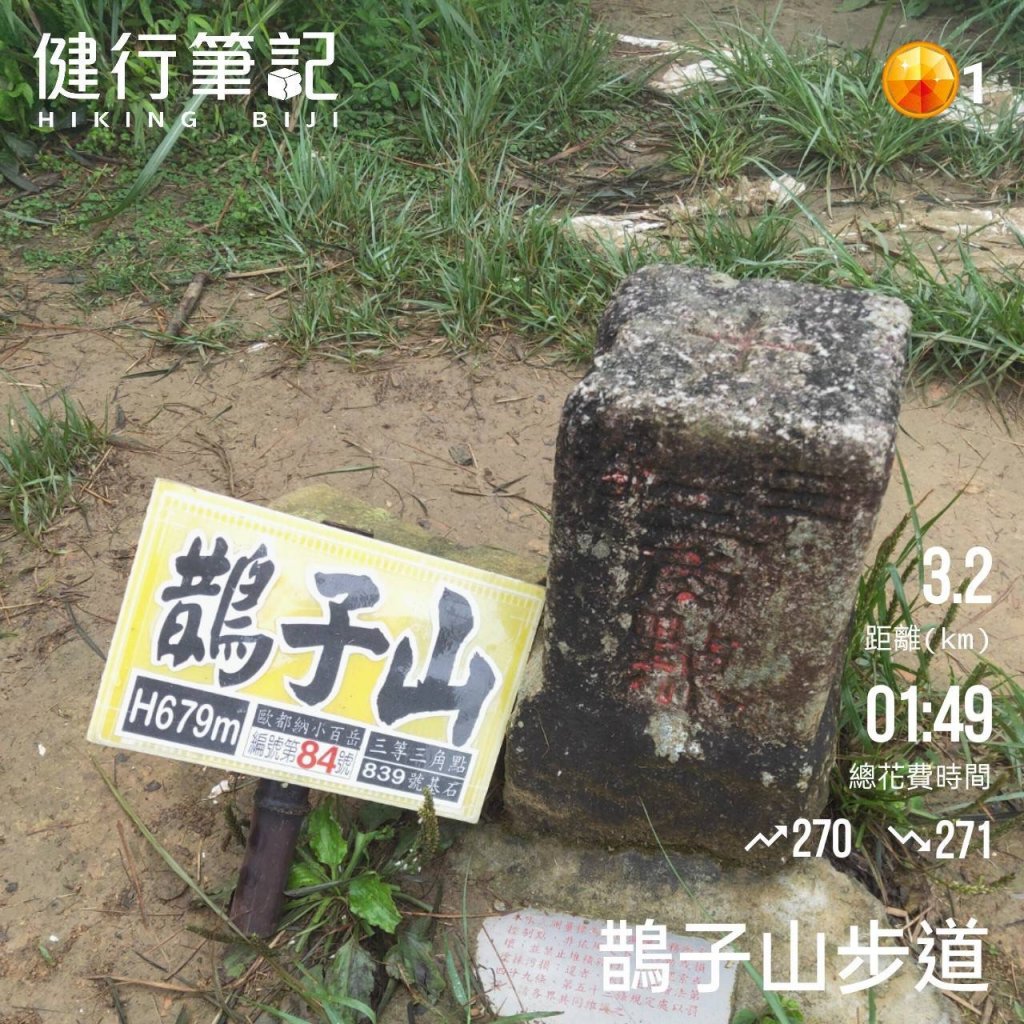 小百岳(84)-鵲子山-20230604封面圖