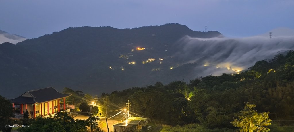 #新店四十份 #琉璃光 #雲瀑 #翡翠水庫壩頂 #日出 #雲海  #松月櫻 4/13&15封面圖