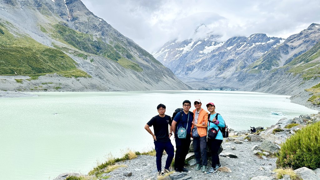 紐西蘭之旅-庫克山冰川步道（Hooker Valley Track） 2025.1.26封面圖