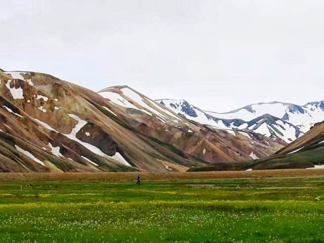 冰島 彩色山丘_777672