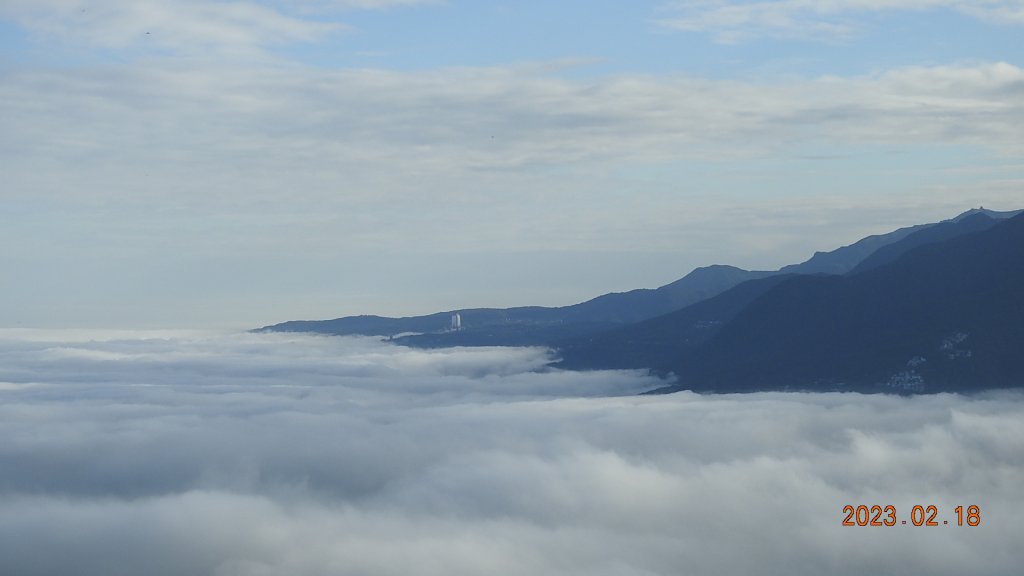 觀音山日出雲海+觀音圈+下弦月+曙光火燒雲&太平濱海步道晚霞海霧&琉璃光2/18_2035351