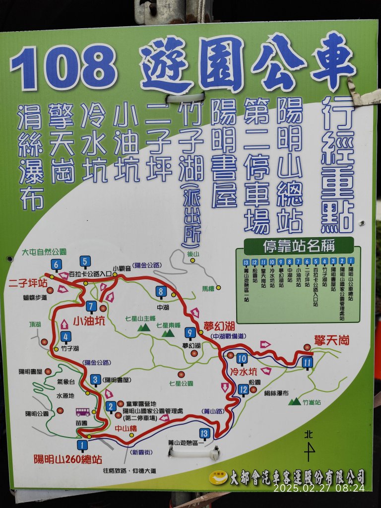 【臺北大縱走 1】二子坪遊客服務站→捷運關渡站_2721588