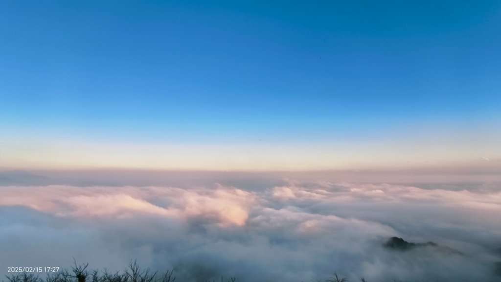 觀音山夕陽&琉璃光雲海&陽明山住六公園-中湖戰備道-小油坑&巴拉卡-于右任墓園琉璃光雲海_2713004