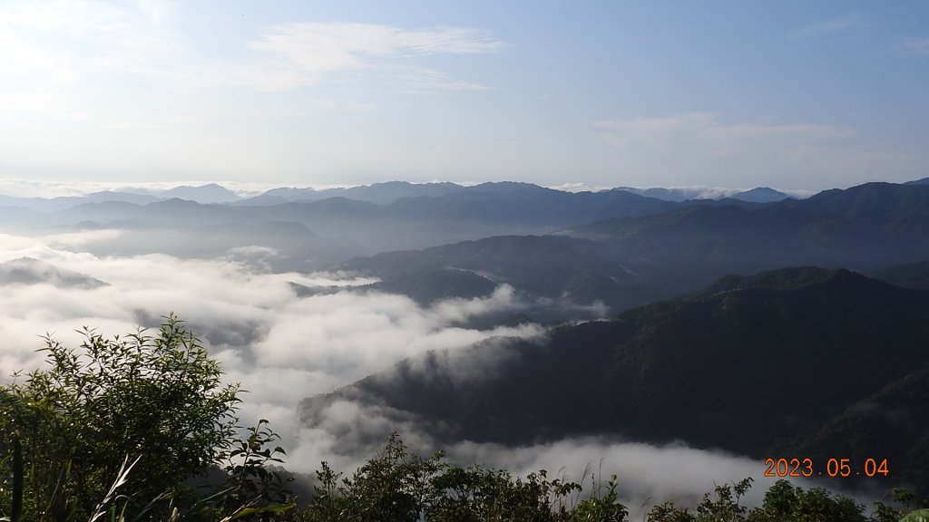 雲山水花鳥蝶-天龍國阿伯的日常5/4翡翠水庫壩頂日出&雲海_2140897
