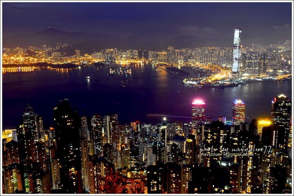 　香港太平山山頂環迴步行徑+百萬夜景_136081