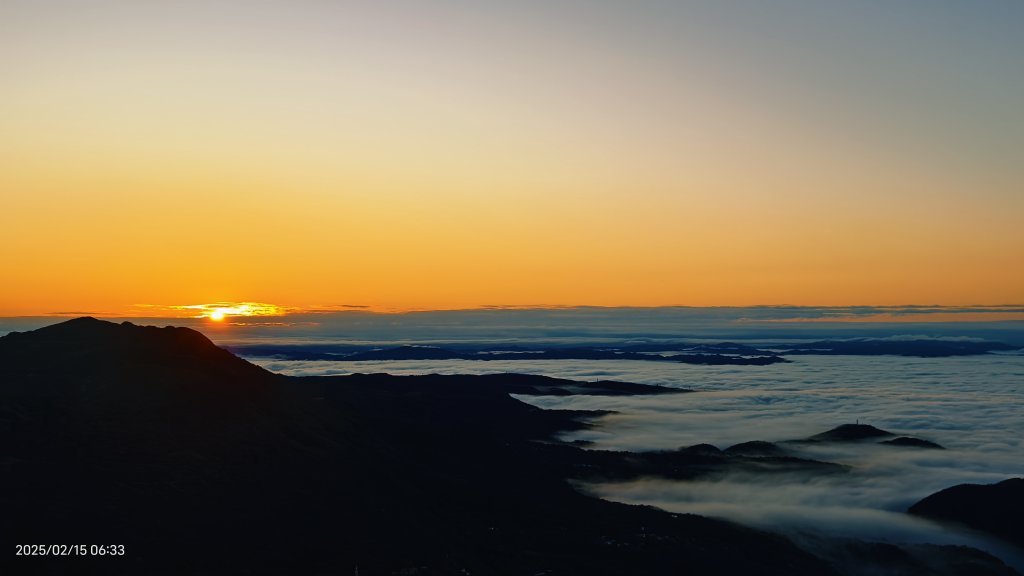 #大屯山 #琉璃光雲海 #月光雲海 #曙光雲海 #日出雲海 #天空之城 #住六公園 2/15_2712310