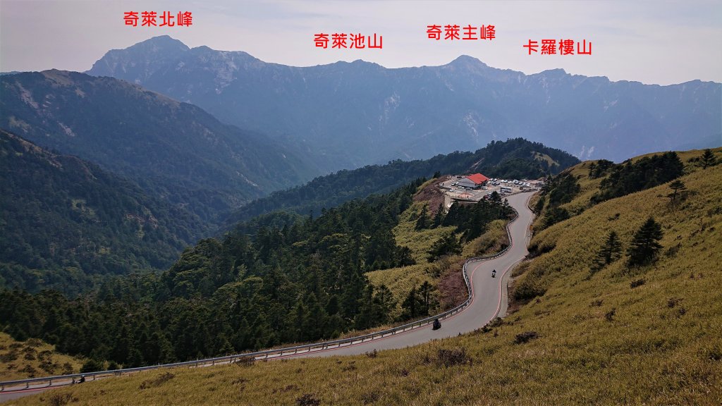 浪漫台十四甲線上合歡南主峰稜線之美_1026060