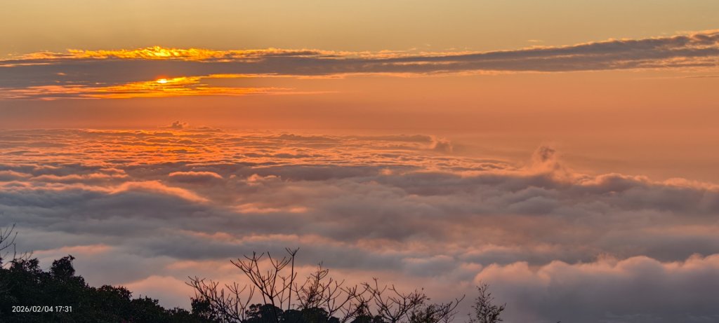 #觀音山 #雲海 #夕陽 #琉璃光 #天空之城 2/4_2993051