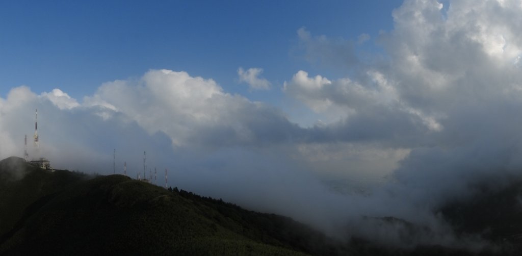 陽明山再見很滿意的雲瀑&觀音圈+夕陽，爽 !_1474897