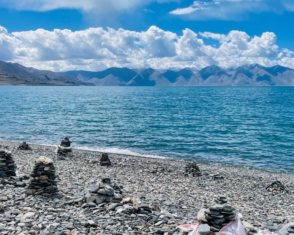 西藏的高山聖湖💙一措再措_2907424