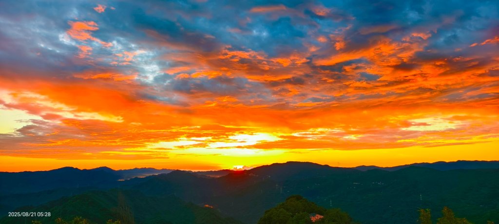 #二格山 #琉璃光 #雲瀑 #雲海流瀑 #火燒雲 #日出 8/21&22_2866305