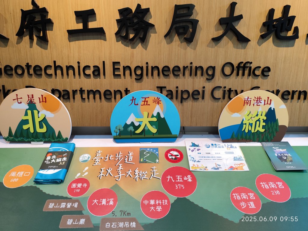 領取臺北大縱走任務一全程完成證書及贈品_2808362