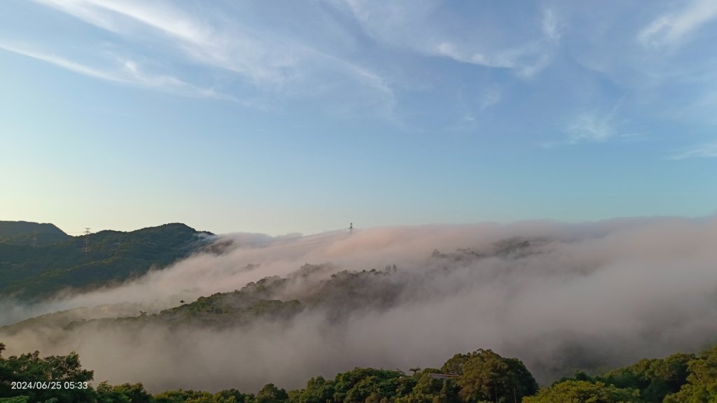 夜景 #琉璃光雲瀑 &火燒雲日出&藍天 #雲瀑  6/25_2534945