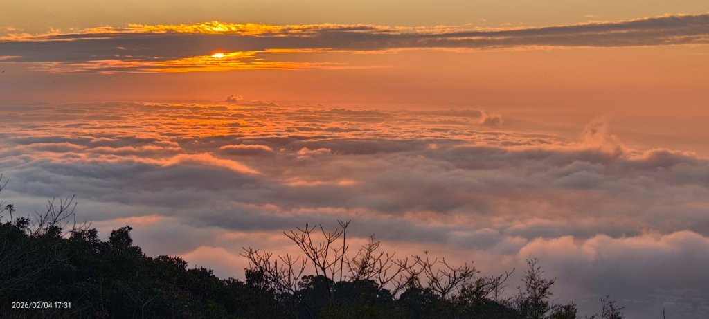 #觀音山 #雲海 #夕陽 #琉璃光 #天空之城 2/4_2993052