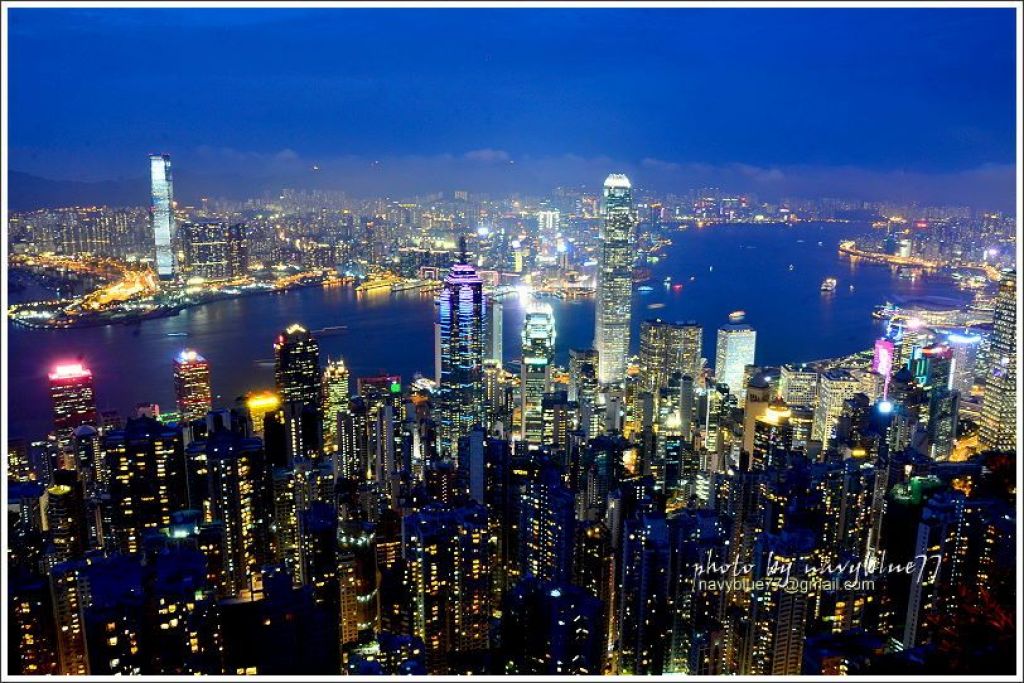 　香港太平山山頂環迴步行徑+百萬夜景_136086