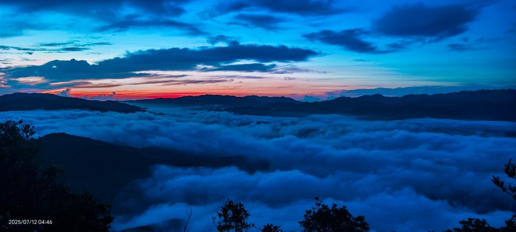 石碇趴趴走追雲趣 #石碇後山 #琉璃光 #月光雲海 #日出雲海 7/12&15_2834263