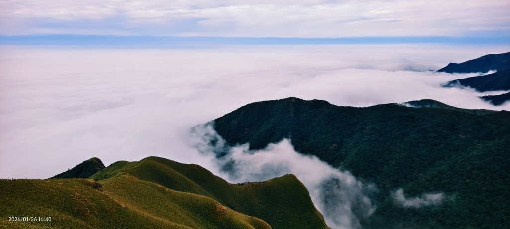 陽明山趴趴走追雲趣 #雲海 #琉璃光 1/26 認得幾個拍照地點共15個_2988812