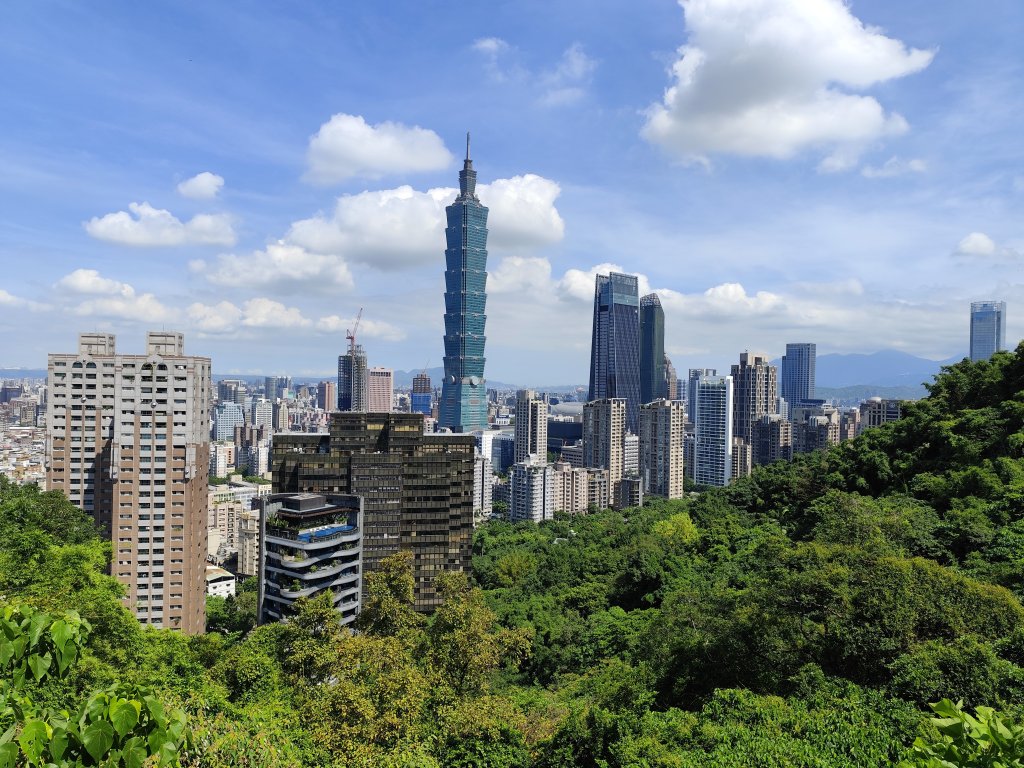 象山公園→六巨石→象山峰→拇指山頂峰登山口→南港山南峰→南港山→九五峰→中華科技大學【臺北大縱走6】封面圖