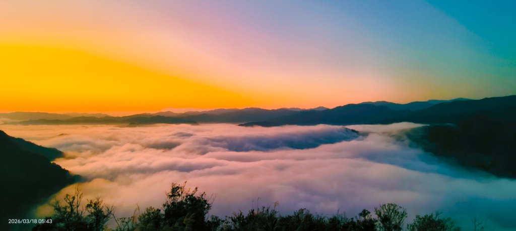 #翡翠水庫壩頂 #日出 #雲海 #龍巖 #雲瀑 #夕陽 #觀音吐珠 3/18封面圖