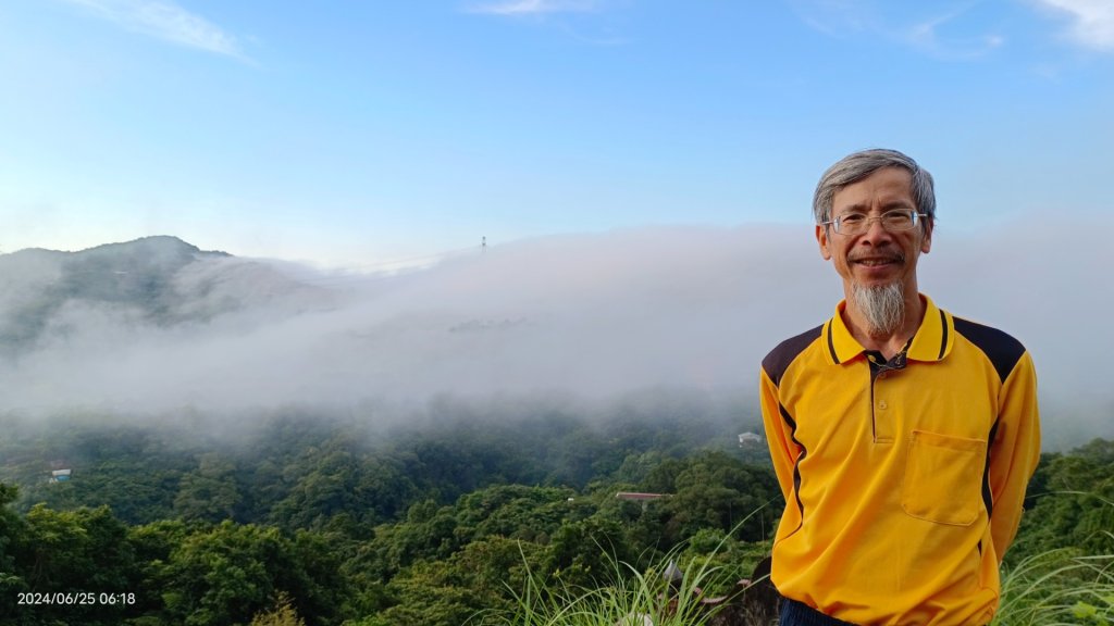 夜景 #琉璃光雲瀑 &火燒雲日出&藍天 #雲瀑  6/25_2534979