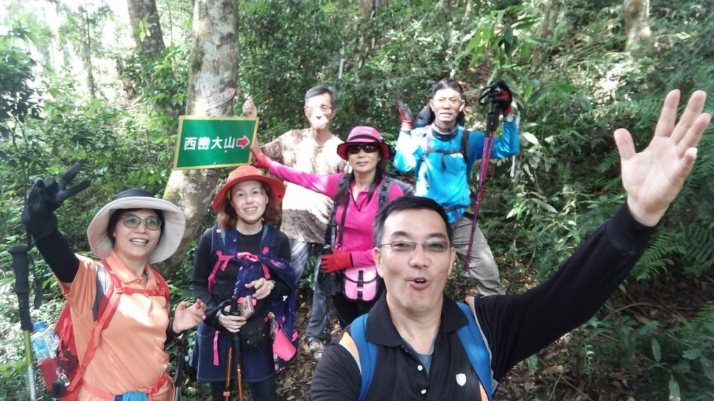 百岳~西巒大山-上山喘喘、下山膝軟。_1035518