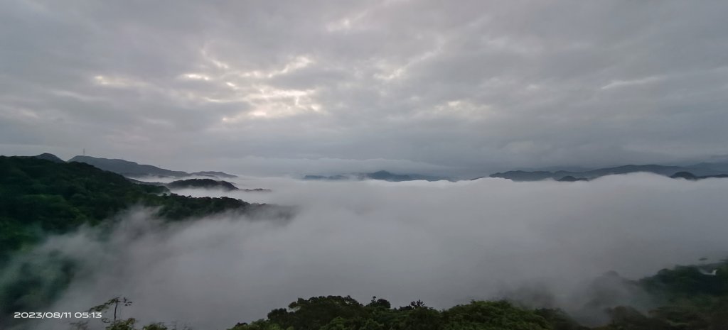 二格山差強人意的藍天雲海+流瀑 8/10&11十三股山+雲海山_2244823