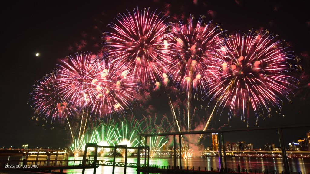 #大稻埕碼頭 #夏日煙火 8/30& #觀音山 八里牛寮埔 8/31封面圖