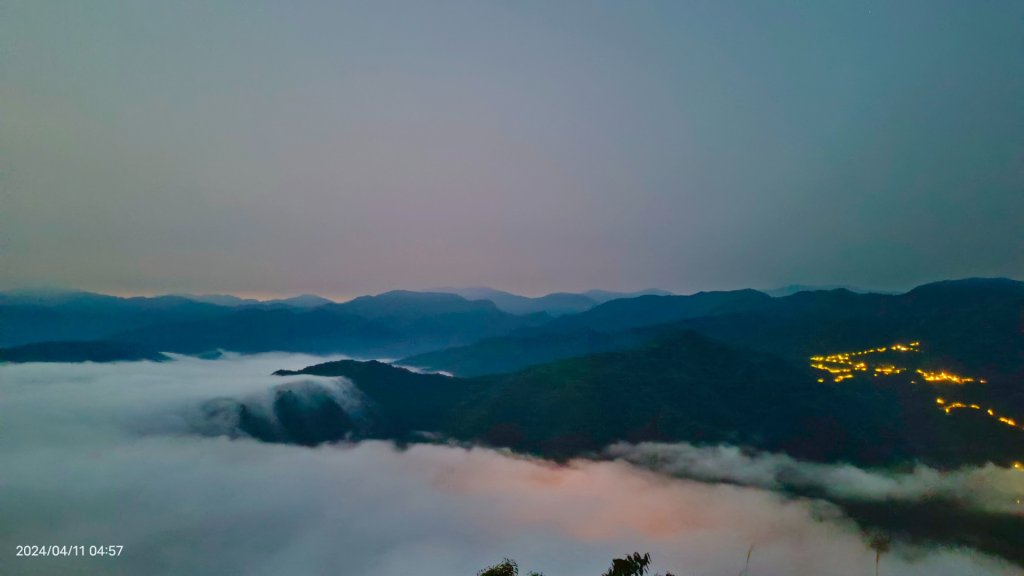 俯瞰翡翠水庫壩頂雲海4/11封面圖