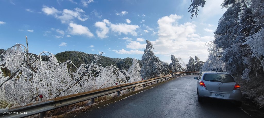 #霧淞 #雲海 #雲瀑 #霧虹 #太平山 #望洋山 #觀雲步道 #翠峰道路  2/8_2995267