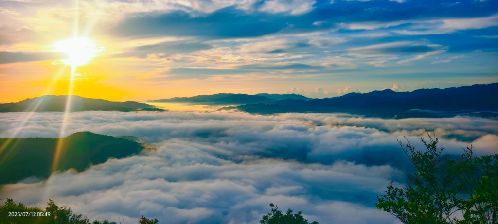 石碇趴趴走追雲趣 #石碇後山 #琉璃光 #月光雲海 #日出雲海 7/12&15_2834302