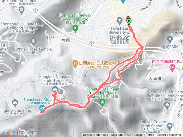 烘爐地、南勢角山健行