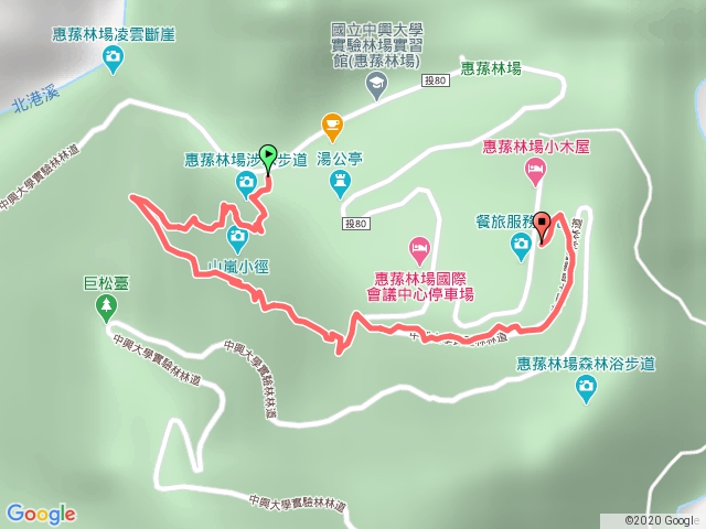 惠蓀林場山嵐小徑步道