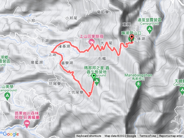 20220717馬那邦山O型縱走