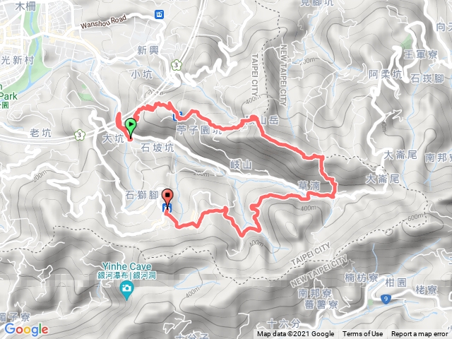 指南國小上猴山岳至貓空纜車站