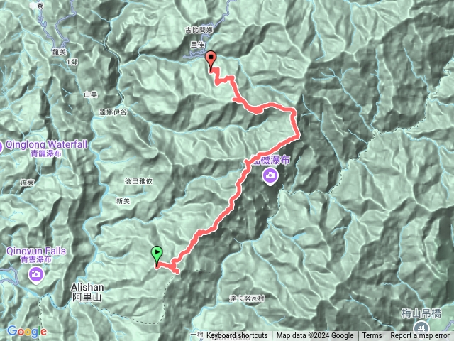 2024/10/20卓武山，幾阿佐名山，普亞女山，棚機山，棚育山，多陽山預覽圖