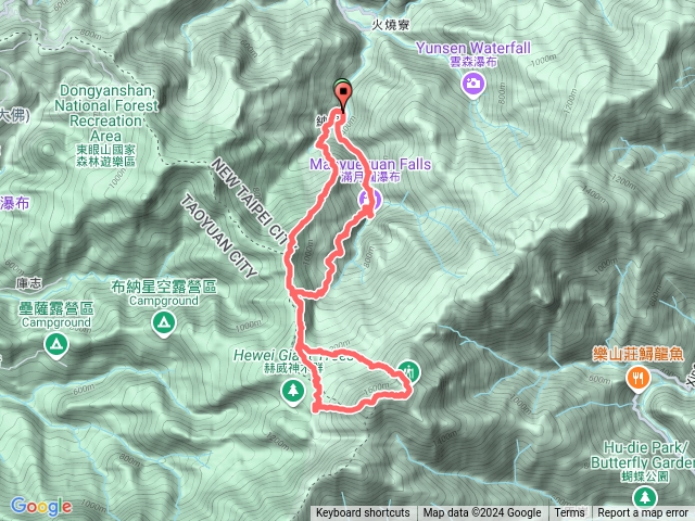 拉卡山北插天山多崖山滿月圓O型預覽圖