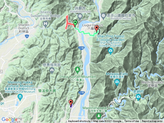 2021-12-18 后山、大寮山、望頭山、紅禾林山