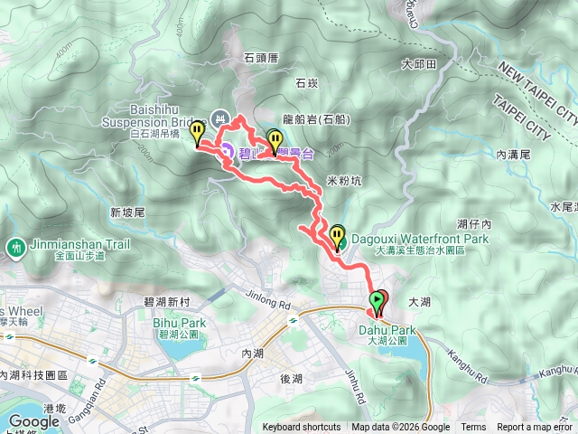 內湖三尖：圓覺尖、忠勇山、鯉魚山預覽圖