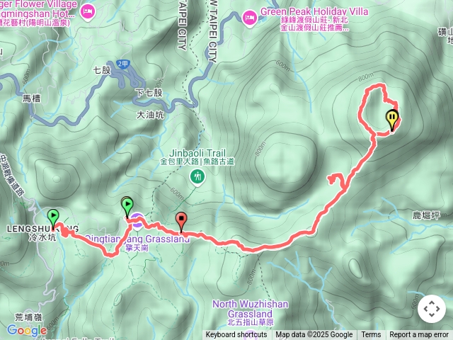 冷水坑-磺嘴山-磺嘴溪