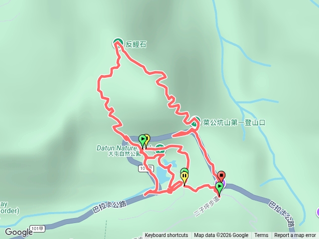 大屯自然公園蔡公坑山